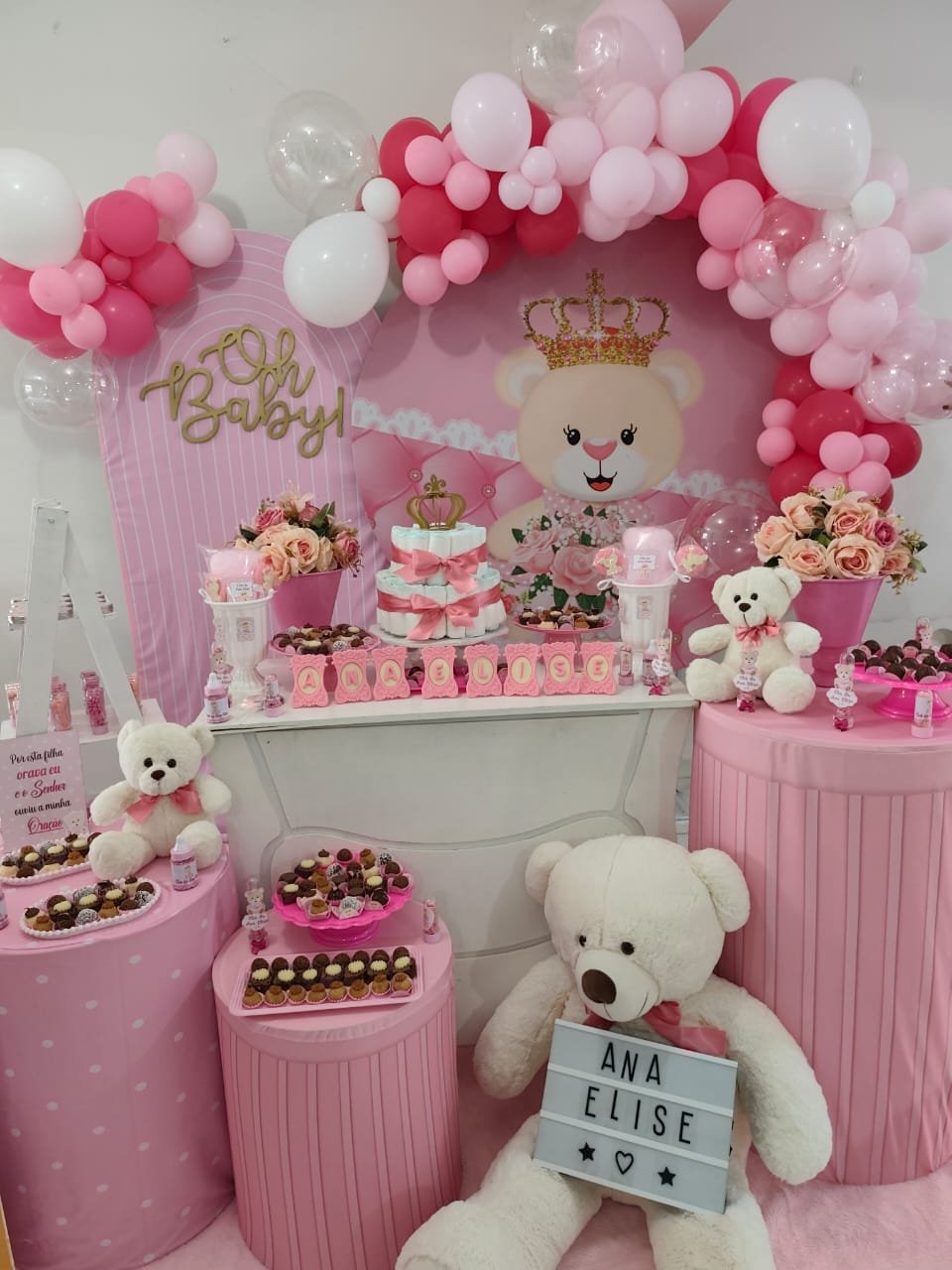Ambiente de festa infantil no Espaço Sabará