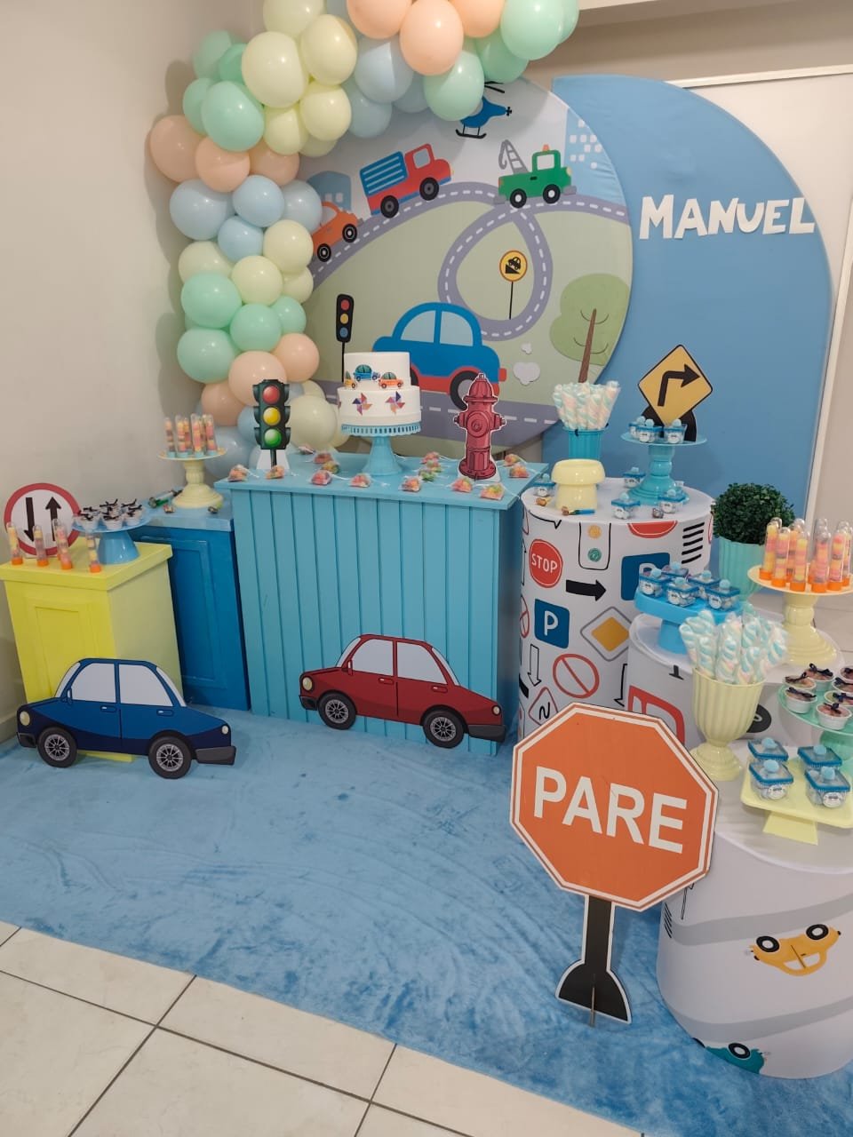 Celebração infantil realizada no Espaço Sabará